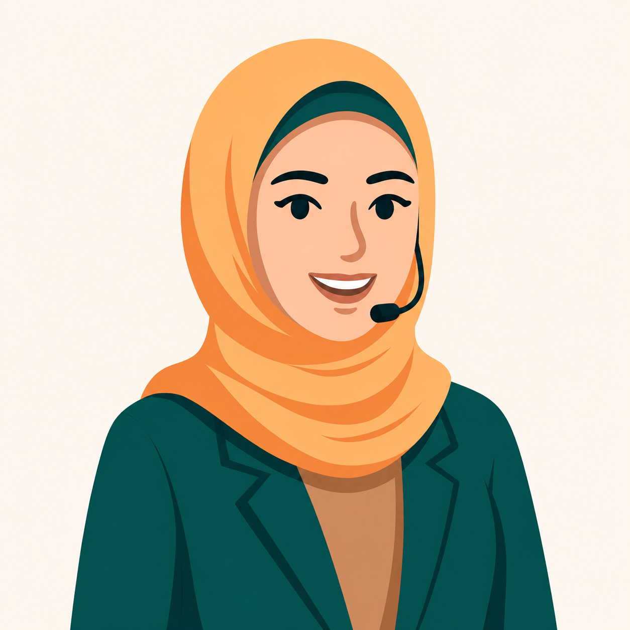Hijab avatar for Ustadha Amina Hassan Mohammed